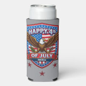 4 juli adelaar seltzer blikjeskoeler (Seltzer Achterkant)