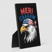 4 juli Adelaar Vrijheid Patriottisch Fotoplaat (Zijkant)