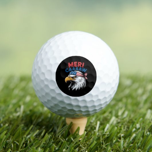 4 juli adelaar vrijheid patriottisch golfballen (Insitu Shirt)