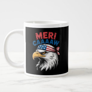 4 juli adelaar vrijheid patriottisch grote koffiekop