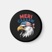 4 juli adelaar vrijheid patriottisch magneet (Voorkant)