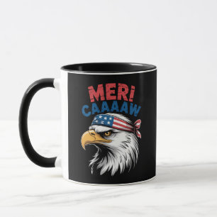 4 juli adelaar vrijheid patriottisch mok