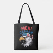4 juli adelaar vrijheid patriottisch tote bag (Achterkant)