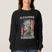 4 juli Alexander Hammeredton Alexander Hamilt Trui (Voorkant)