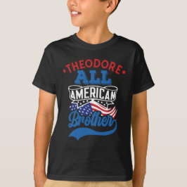 4 juli Alle Amerikaanse zusterpatriottische famili T-shirt