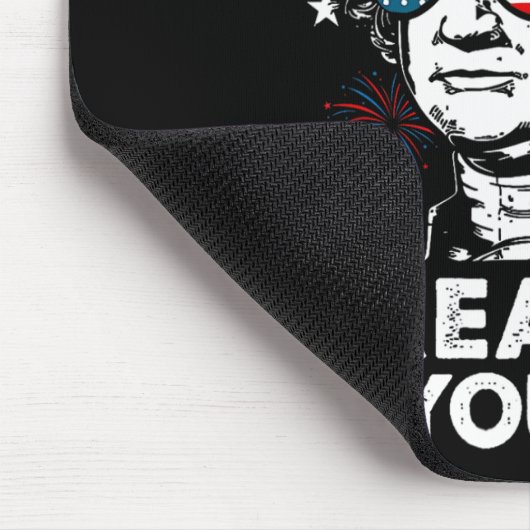 4 juli alleen verraad als je grappige George verli Muismat (Hoek)