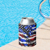 4 juli "American Flag" Cooler