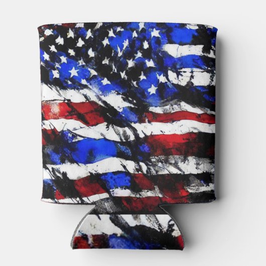 4 juli "American Flag" Cooler (Achterkant)