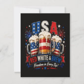 4 juli amerika 250ste kaart (Voorkant)