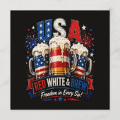 4 juli amerika 250ste menu (Voorkant)