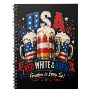 4 juli amerika 250ste notitieboek