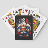 4 juli amerika 250ste pokerkaarten (Achterkant)