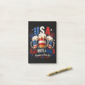4 juli amerika 250ste post-it® notes (Op bureau)