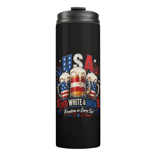4 juli amerika 250ste thermosbeker (Voorkant)