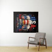 4 juli amerika 250ste wandkleed (In Situ (horizontaal))