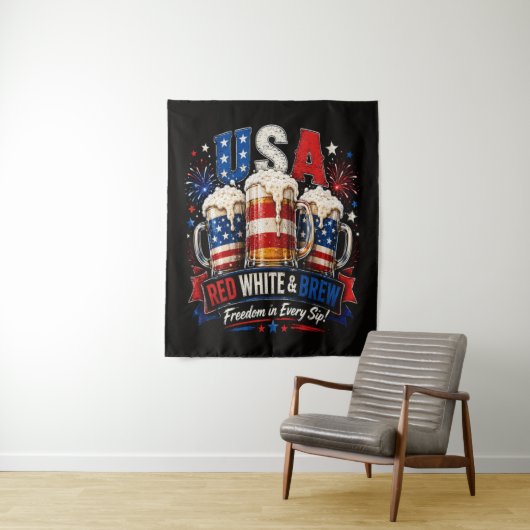 4 juli amerika 250ste wandkleed (In situ)