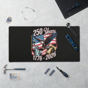 4 juli Amerika Amerikaanse patriottische adelaar Bureaumat