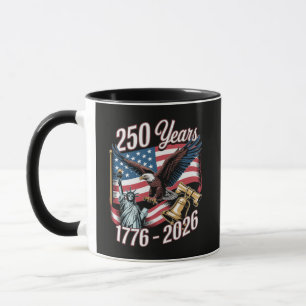 4 juli Amerika Amerikaanse patriottische adelaar Mok