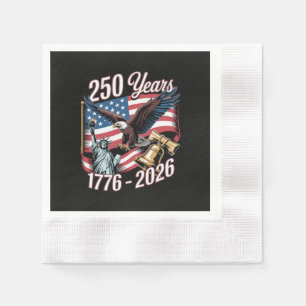 4 juli Amerika Amerikaanse patriottische adelaar Servet