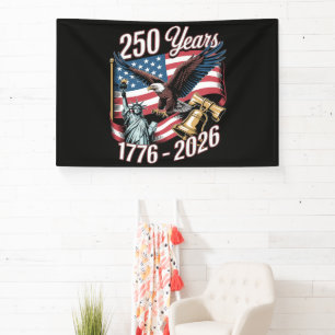 4 juli Amerika Amerikaanse patriottische adelaar Spandoek