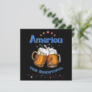 4 juli - Amerika de Brewtiful met bier Kaart