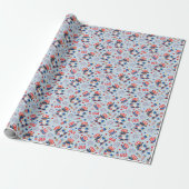 4 juli Amerika Onafhankelijkheid Met Gnome Viering Cadeaupapier (Uitgerold)