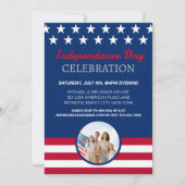 4 juli Amerika Onafhankelijkheidsdag Feestviering Kaart (Voorkant)