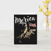 4 juli Amerika Oprichter Ridderij Een Kaart (Gele Bloem)