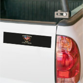 4 juli Amerika VS Patriottische Adelaar  Bumpersticker (Op Truck)