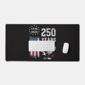 4 juli Amerika VS Vlag Patriottisch Bureaumat (Keyboard & Muis)