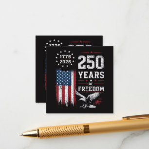 4 juli Amerika VS Vlag Patriottisch Informatiekaartje
