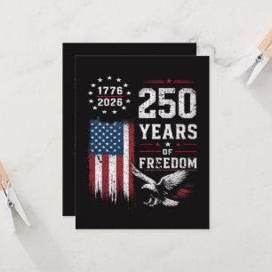 4 juli Amerika VS Vlag Patriottisch Kaart