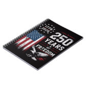 4 juli Amerika VS Vlag Patriottisch Notitieboek (Linkerzijde)