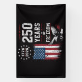 4 juli Amerika VS Vlag Patriottisch Spandoek (Verticaal)