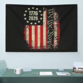 4 juli Amerika VS Vlag Patriottisch Spandoek (Beurs)