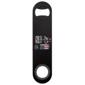 4 juli Amerika VS Vlag Patriottisch Speed Flessenopener (Achterkant)