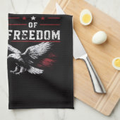 4 juli Amerika VS Vlag Patriottisch Theedoek (Quarter Fold)