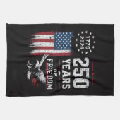 4 juli Amerika VS Vlag Patriottisch Theedoek (Horizontaal)