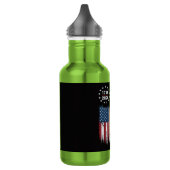 4 juli Amerika VS Vlag Patriottisch Waterfles (Links)