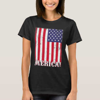 4 juli Amerikaans vlagpatriotticum T-shirt