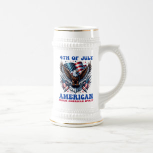 4 juli Amerikaanse Adelaar Sublimatie-61001 Bierpul