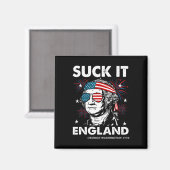 4 juli Amerikaanse Adelaar Vlag VS Onafhankelijkhe Magneet (Voorkant / Achterkant)