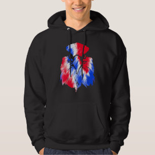 4 juli Amerikaanse Adelaar Vlag VS Tie Dye Onafhan Hoodie