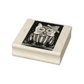 4 JULI AMERIKAANSE HOOT OWL RUBBER STEMP RUBBERSTEMPEL (Stempel)