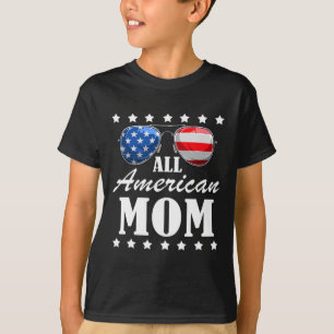 4 Juli Amerikaanse Moeder Onafhankelijkheidsdag Pa T-shirt