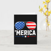 4 juli Amerikaanse Onafhankelijkheidsdag Amerikaan Kaart (Gele Bloem)