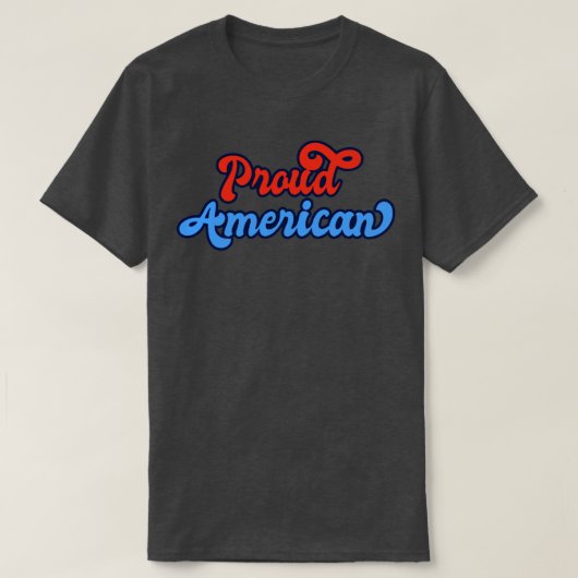 4 juli Amerikaanse Onafhankelijkheidsdag Amerikaan T-shirt (Design voorkant)