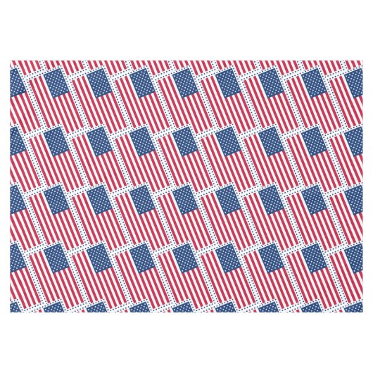 4 juli Amerikaanse Onafhankelijkheidsdag picknick Tafelkleed (Voorkant (Horizontaal))