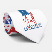 4 juli Amerikaanse Onafhankelijkheidsdag Stropdas (Opgerold)