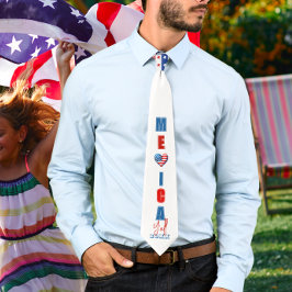 4 juli Amerikaanse Onafhankelijkheidsdag Stropdas